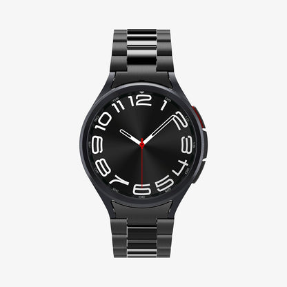 AMP06490 - Watch 6 Classic (47mm) Modern Fit 316L Band in Black showing the front