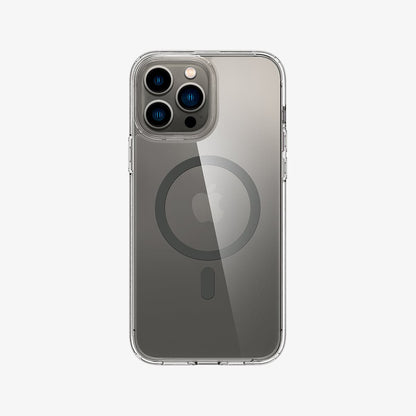 ACS03211 - iPhone 13 Pro Max Case Ultra Hybrid Mag Safe Compatible in graphite showing the back
