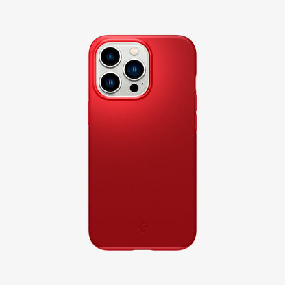 ACS03249 - iPhone 13 Pro Thin Fit in red showing the back