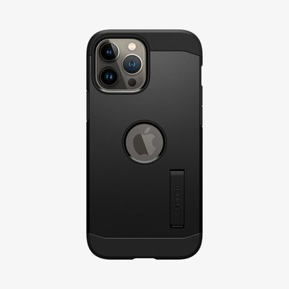 ACS03222 - iPhone 13 Pro Max Case Tough Armor in black showing the back