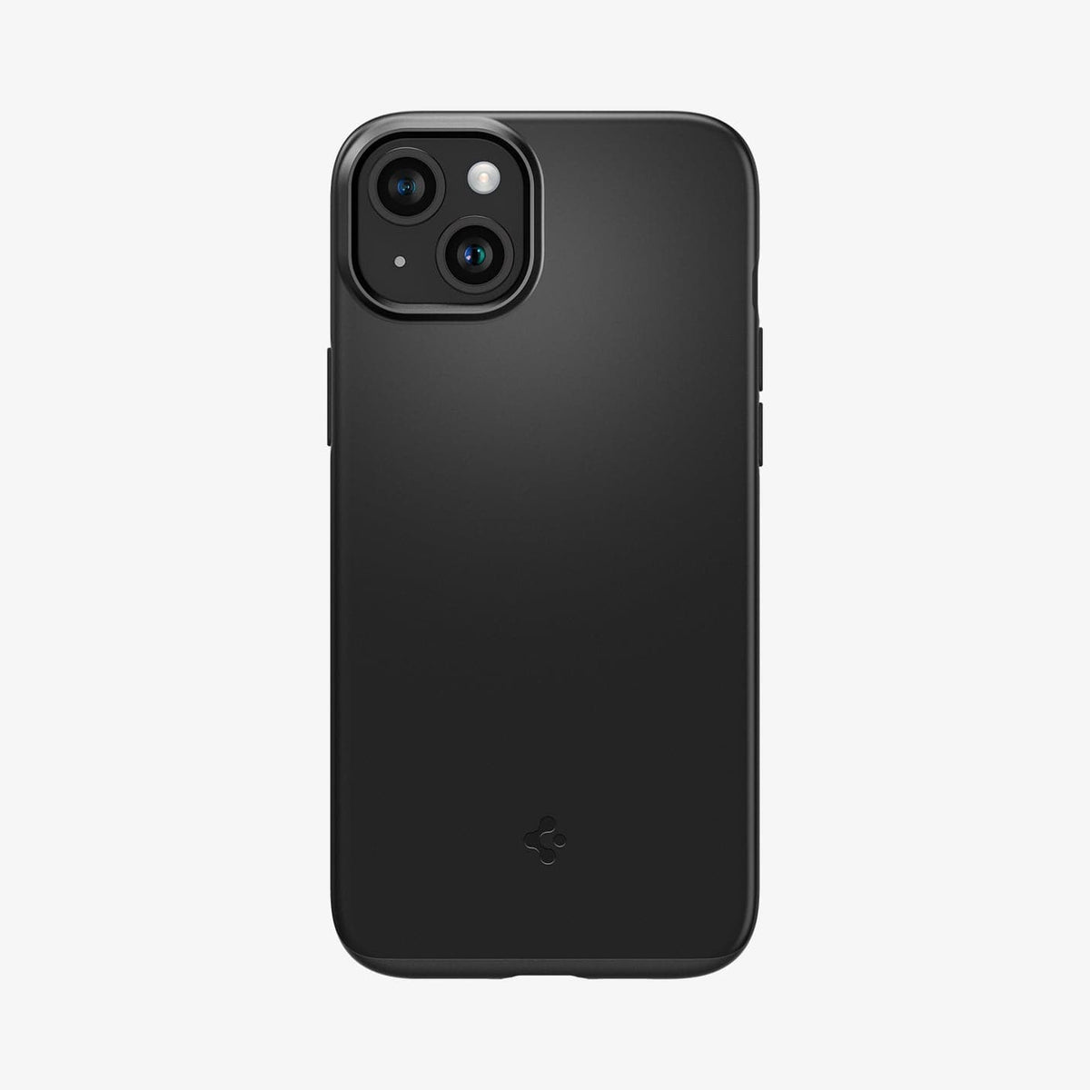 ACS06639 - iPhone 15 Plus Case Thin Fit in black showing the back