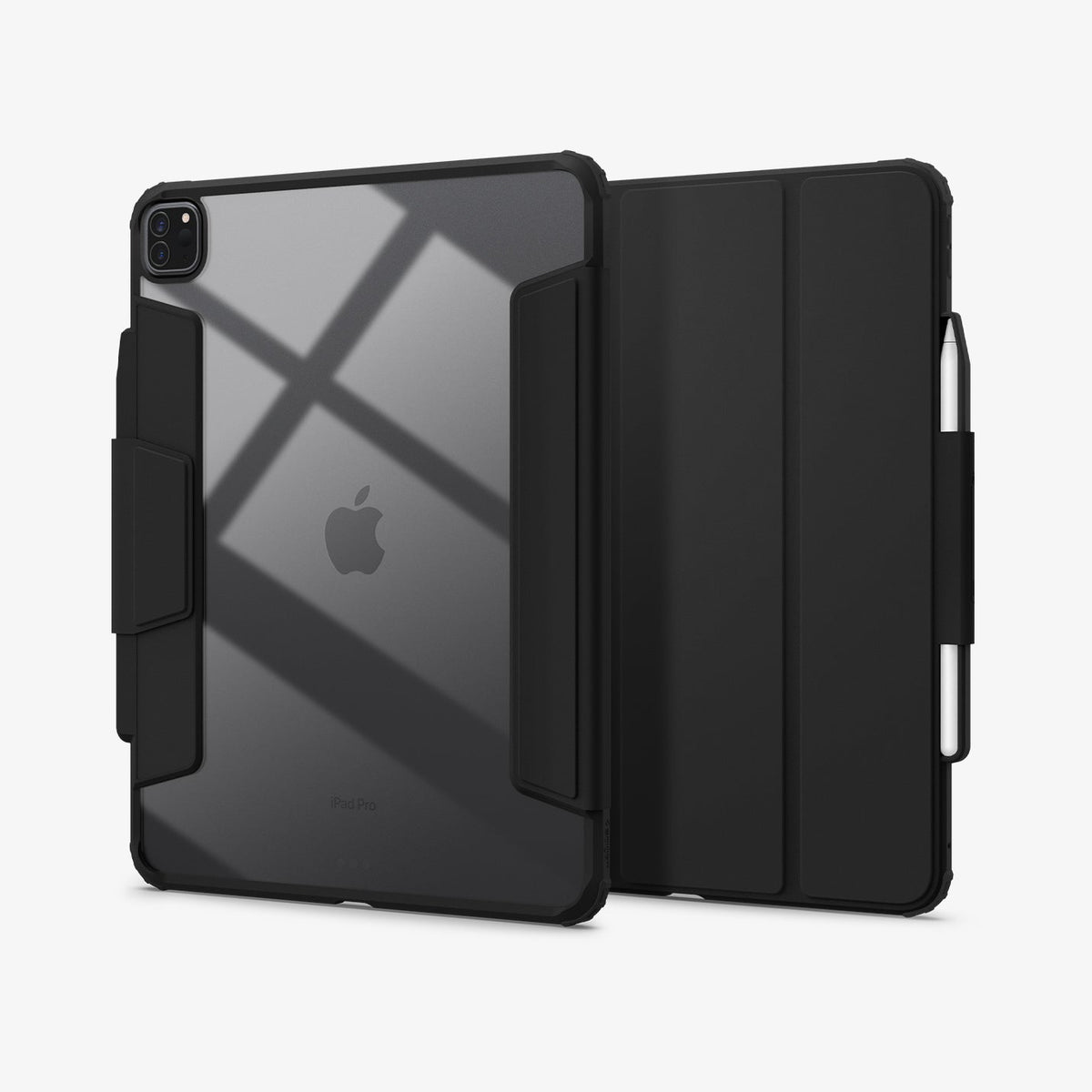 ACS07766 - iPad Pro 12.9-inch Case Air Skin Pro in Gray showing the back and front