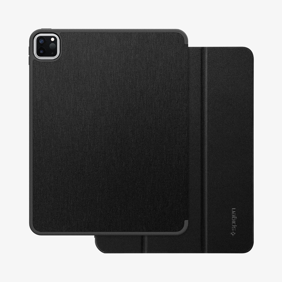 ACS03434 - iPad Pro 12.9" (2022/2021) Case Urban Fit in black showing the back and front