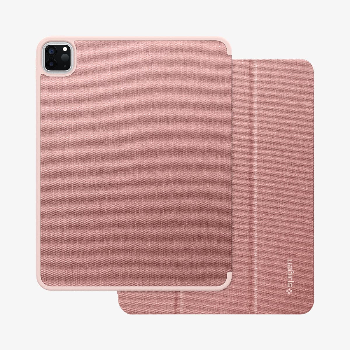 ACS01055 - iPad Pro 11" Case Urban Fit in rose gold showing the back and front