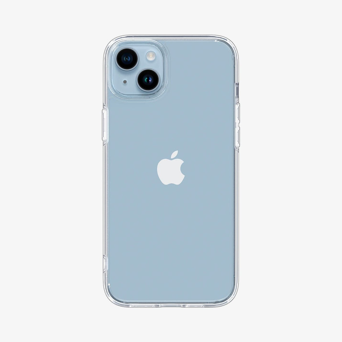 ACS04894 - iPhone 14 Plus Case Ultra Hybrid in crystal clear showing the back