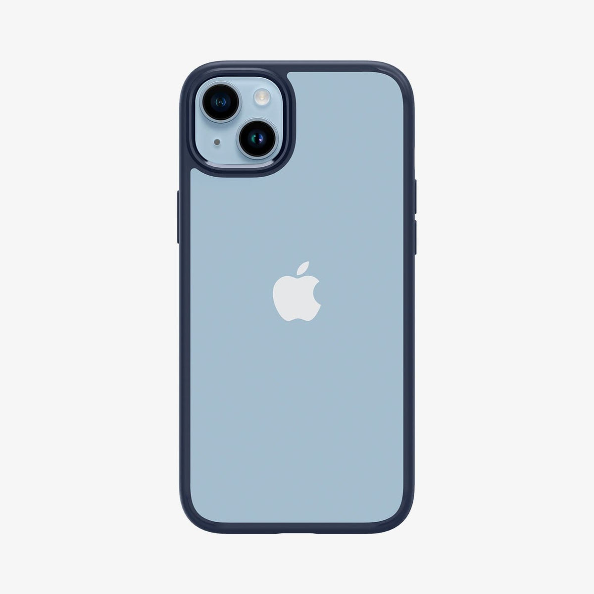 ACS05045 - iPhone 14 Case Ultra Hybrid in navy blue showing the back