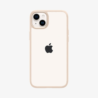 ACS04898 - iPhone 14 Plus Case Ultra Hybrid in sand beige showing the back