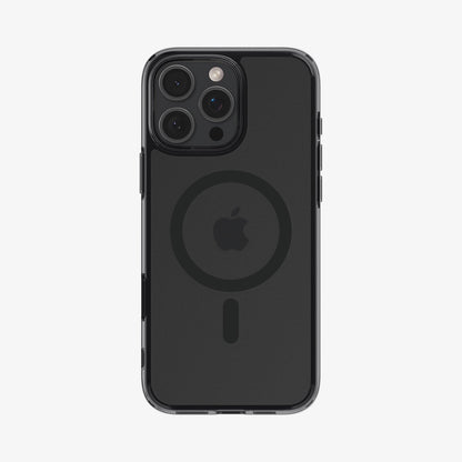 ACS08514 - iPhone 16 Pro Case Ultra Hybrid T (MagFit) in Frost Black showing the back