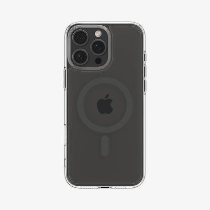 ACS08513 - iPhone 16 Pro Case Ultra Hybrid T (MagFit) in Graphite showing the back