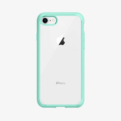 042CS20925 - iPhone 7 Series Ultra Hybrid Case in Mint showing the back