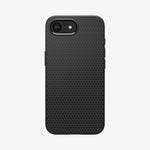 ACS09161 - iPhone 17e Case Liquid Air in Matte Black showing the back
