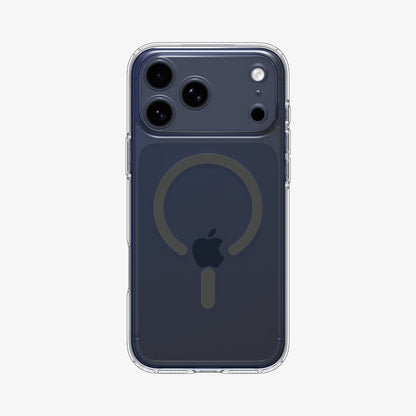 ACS10036 - iPhone 18 Pro Max / iPhone 17 Pro Max Ultra Hybrid (MagFit) in Clear Graphite showing the back