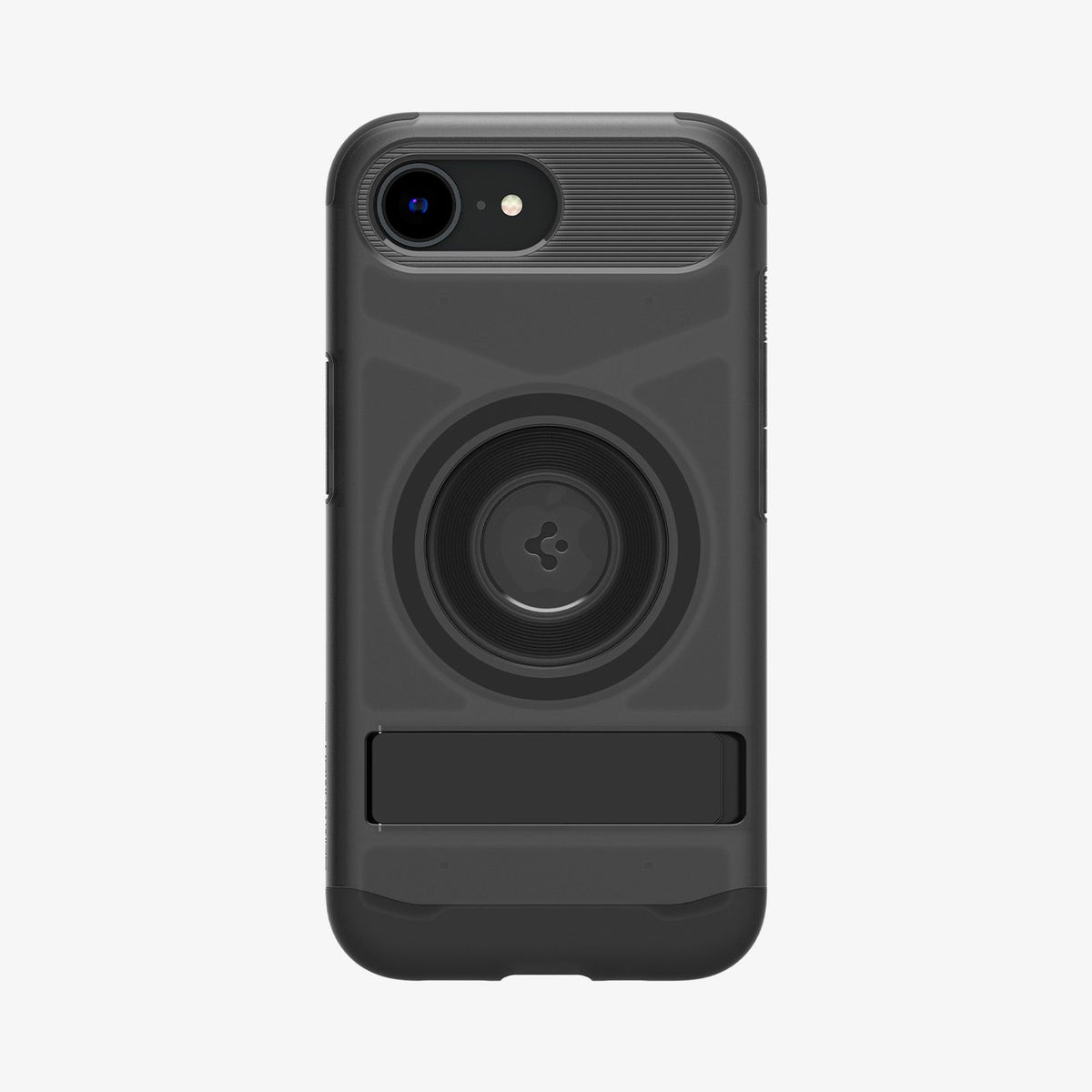 ACS09131 - iPhone 17e Case Slim Armor (MagFit) in Frost Black showing the back