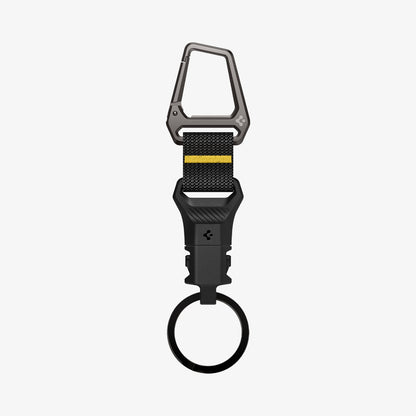 AHP06846 - Carabiner (Magnetic Keychain) in Black showing the front