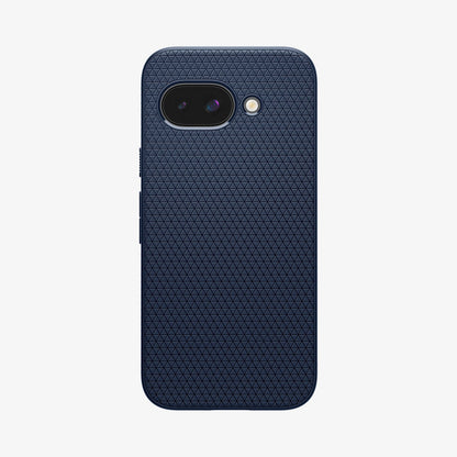 ACS09040 - Pixel 9a Case Liquid Air in Navy Blue showing the back