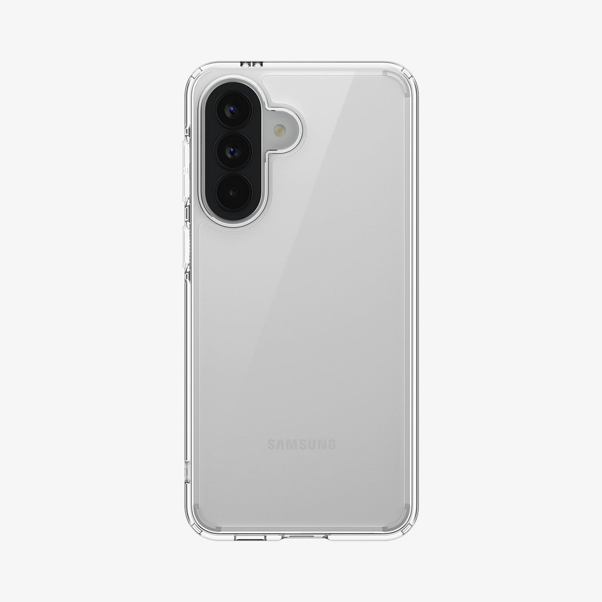 ACS11123 - Spigen Ultra Hybrid Galaxy A57 5G case in Crystal Clear - back view showing see-through design and precise camera cutout
