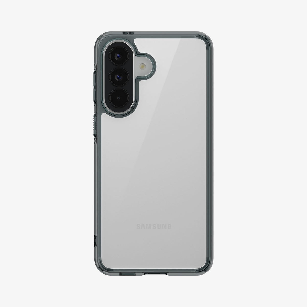 ACS11124 - Spigen Ultra Hybrid Galaxy A57 5G case in Space Crystal - back view showing dark tinted frame and precise camera cutout