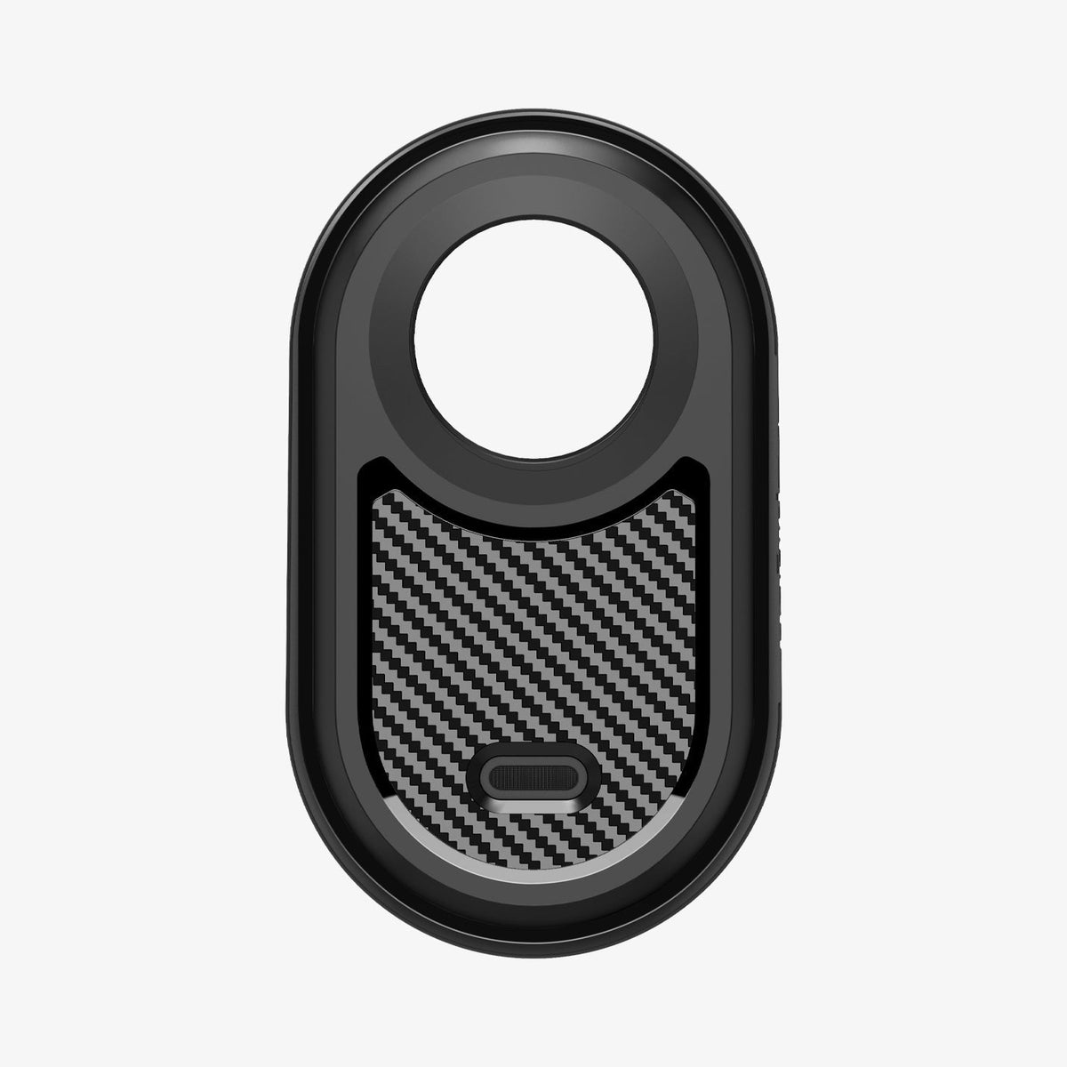 ACS06271 - Galaxy SmartTag 2 Case Rugged Armor in matte black showing the back