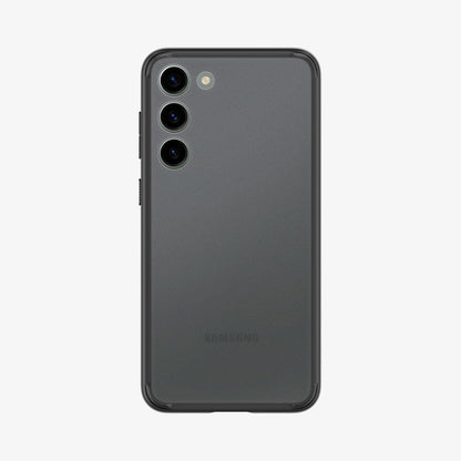 ACS05670 - Galaxy S23 Plus Case Ultra Hybrid in frost black showing the back