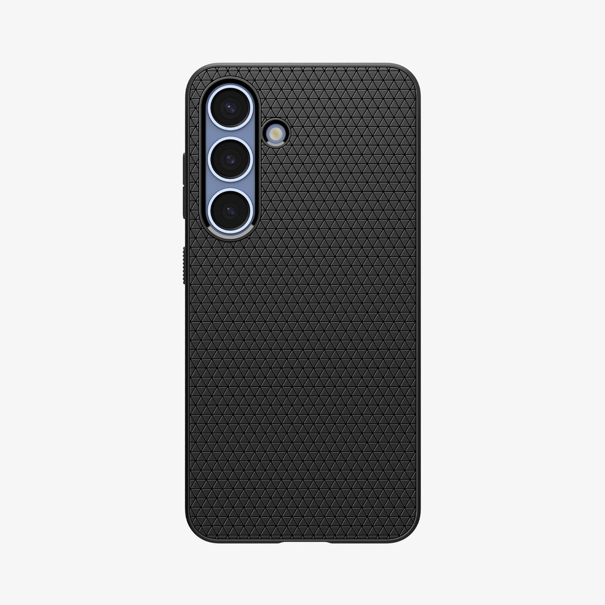 ACS08979 - Galaxy S25 Plus Case Liquid Air in Matte Black showing the back