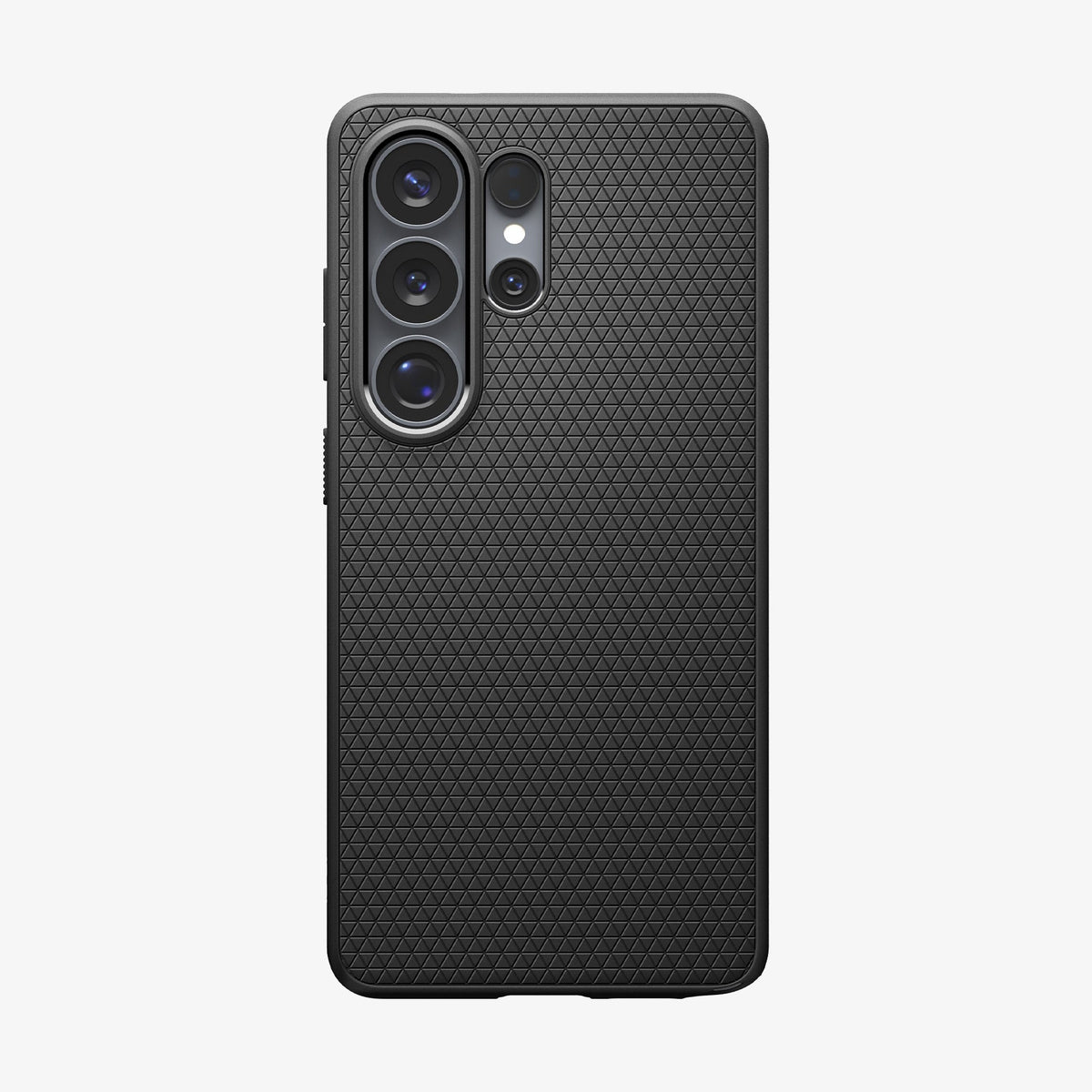 ACS11024 - Galaxy S26 Ultra Liquid Air (Mag Fit) in Matte Black showing the back