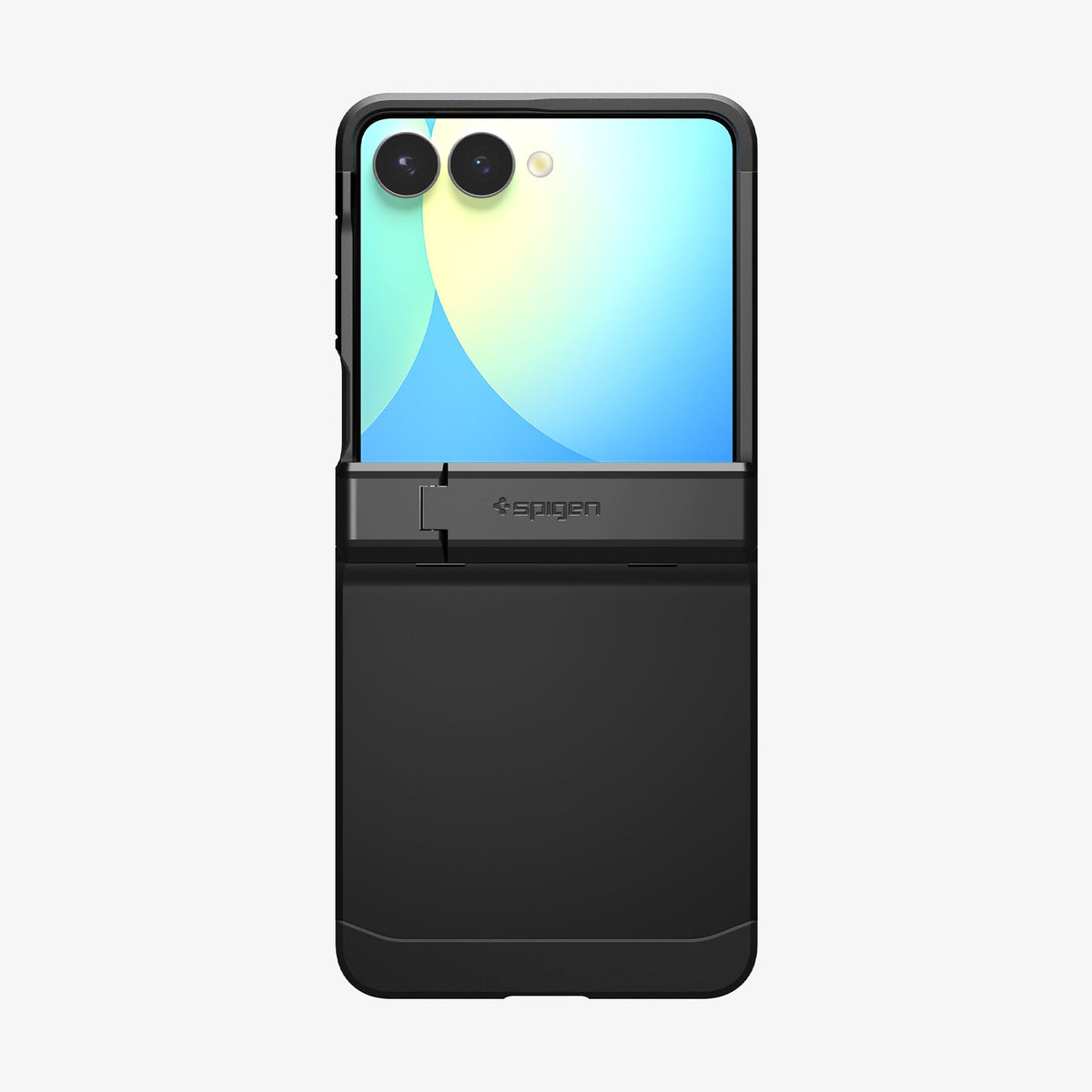 ACS09561 - Galaxy Z Flip 7 Case Tough Armor Pro (MagFit) in black showing the back
