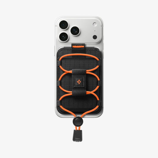 AFA10552 - Tiefit Card Holder (MagFit) in Black showing back